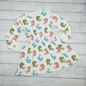 8 Rockets Of Awesome Ruffled Tiger Dress